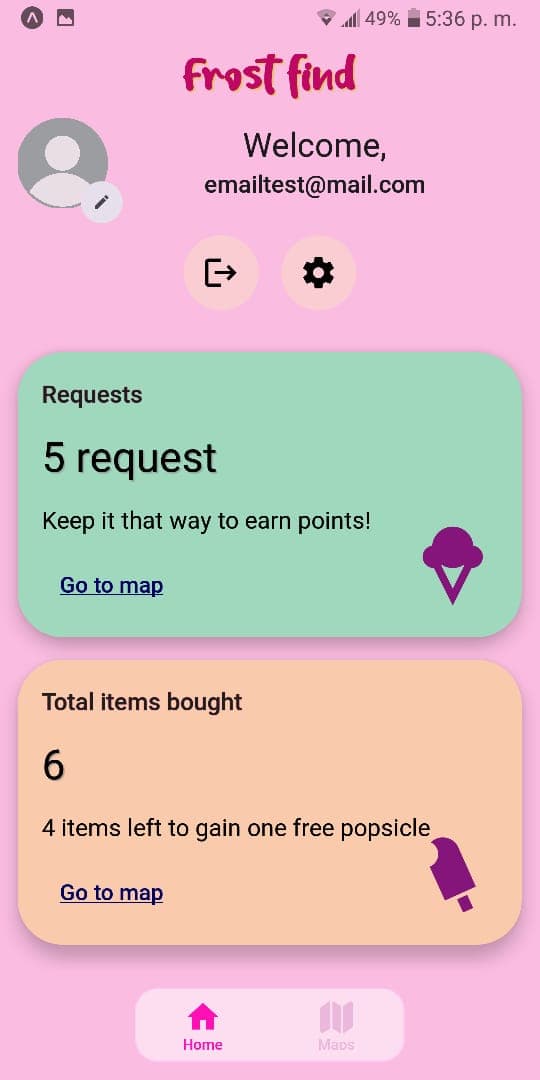 frost find dashboard