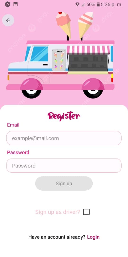 frost find register screen